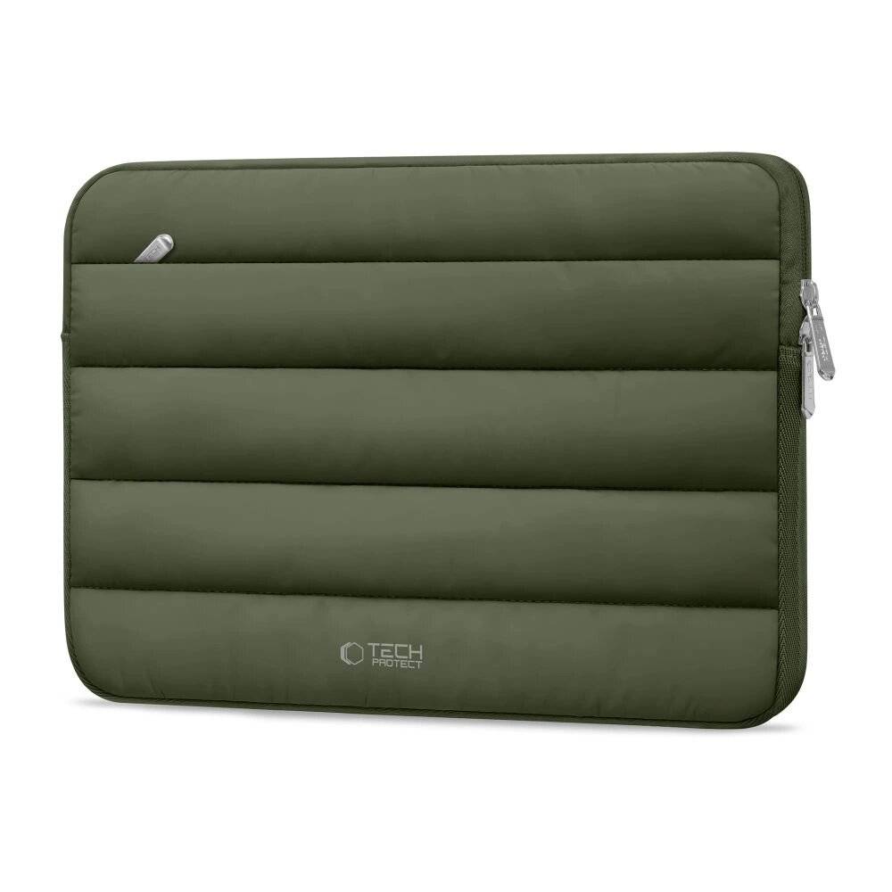 Tech-Protett Fluffy Laptoptasche 13-14 - Grün-2