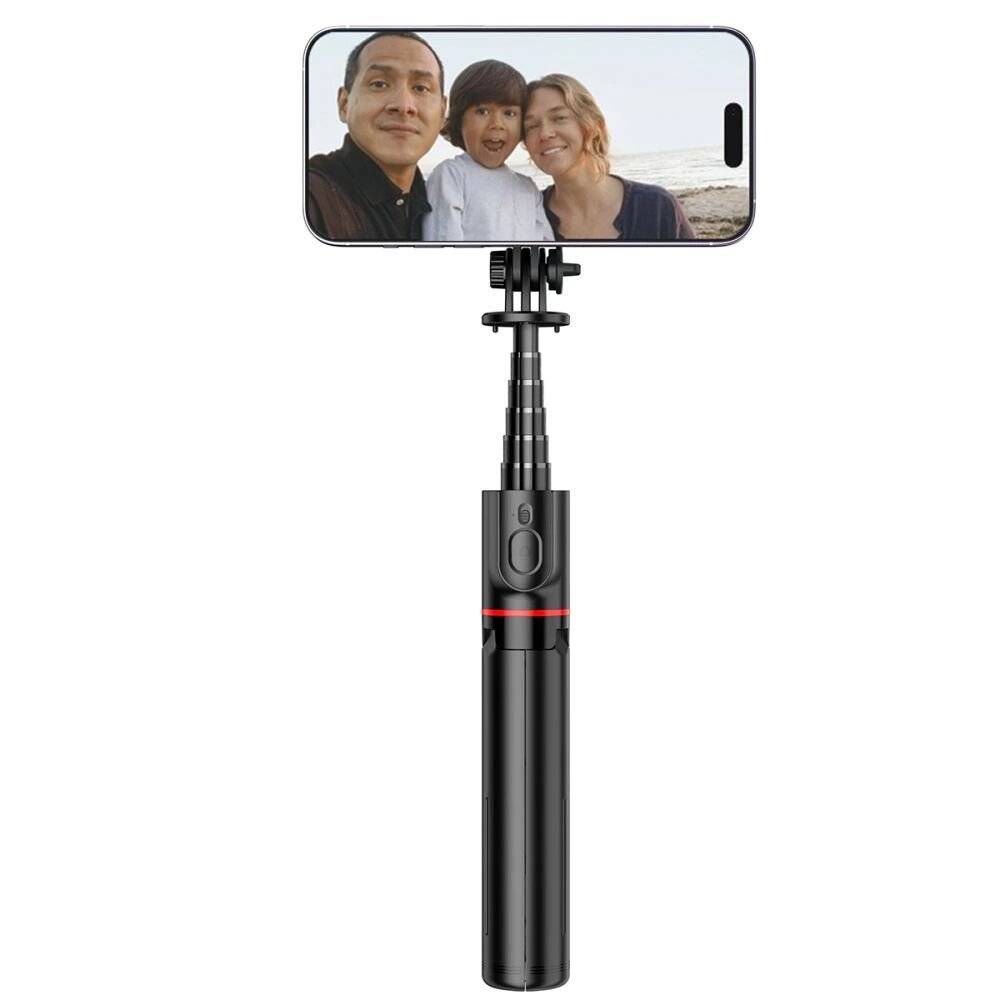 Selfie-Stick Tech-Protect L06S Bluetooth magnetisch MagSafe, Fernbedienung, Stativ bis 82 cm-1