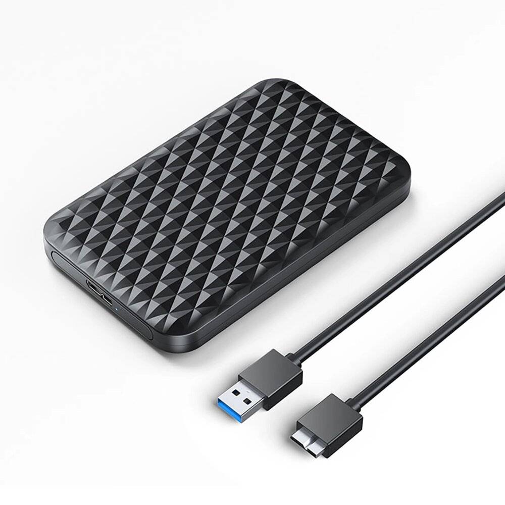 Orico 2520U3-V1 2,5″ HDD/SSD USB Micro-B 5Gb/s Festplattenlaufwerk - Schwarz-2