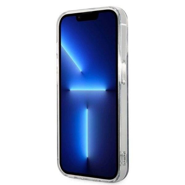 Set Guess GUBPP14LHMEACSK Hülle + Ladegerät iPhone 14 Pro 6.1" schwarz/schwarz Hartschale Marble-2