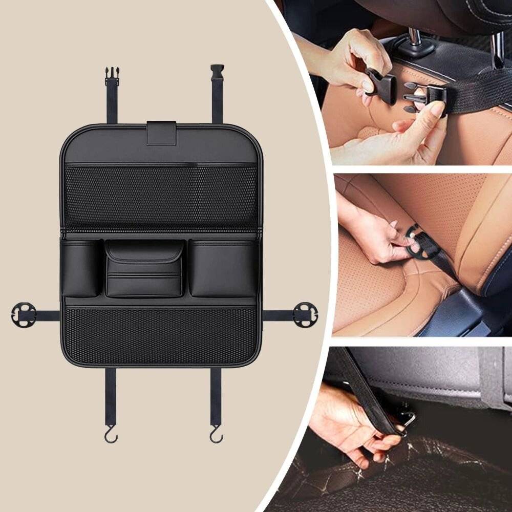 Tech-Protect UCA100 Auto-Organizer, Schwarz-4