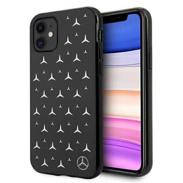 Symbolbild für Mercedes MEHCN61ESPBK iPhone 11 6,1" / Xr czarny/black hardcase Silver Stars Pattern