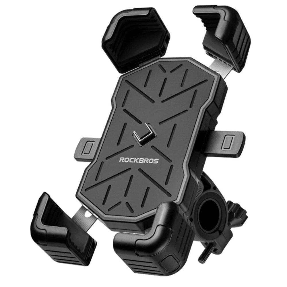 Rockbros 25210030001 Telefonhalter Lenkerfahrrad – Schwarz-4