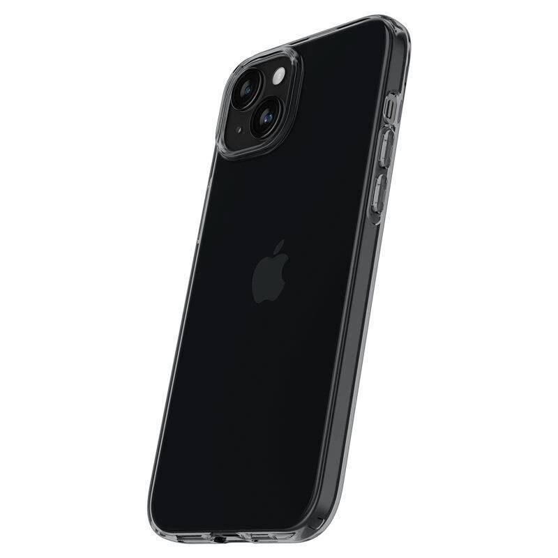 Spigen Crystal Flex Hülle iPhone 15 Plus – grau transparent-3