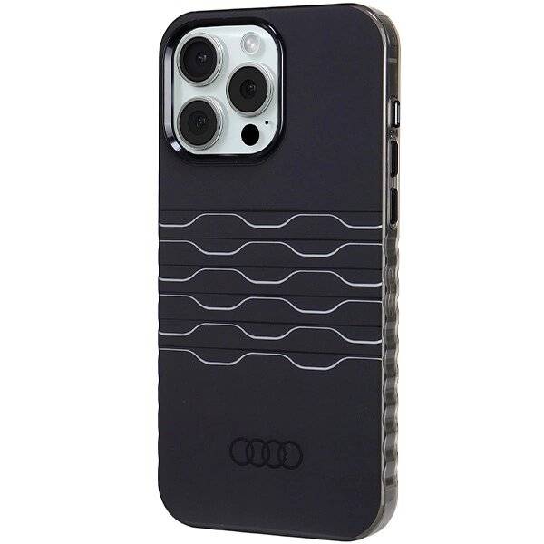 Audi IML MagSafe Hülle iPhone 15 Pro Max - Schwarz-1