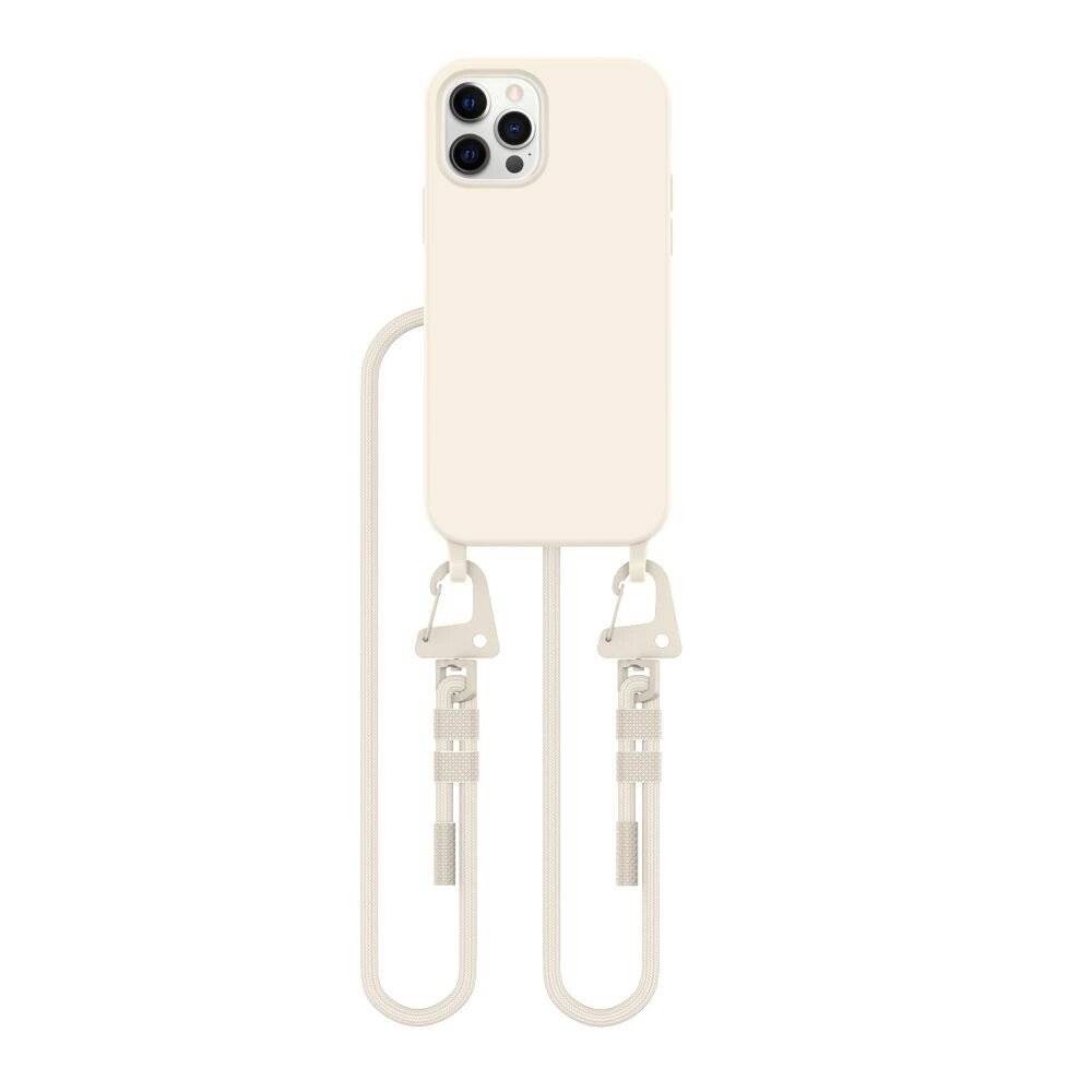 Symbolbild für Tech-Protect MagNecklace MagSafe-Hülle iPhone 12 / Pro – Beige