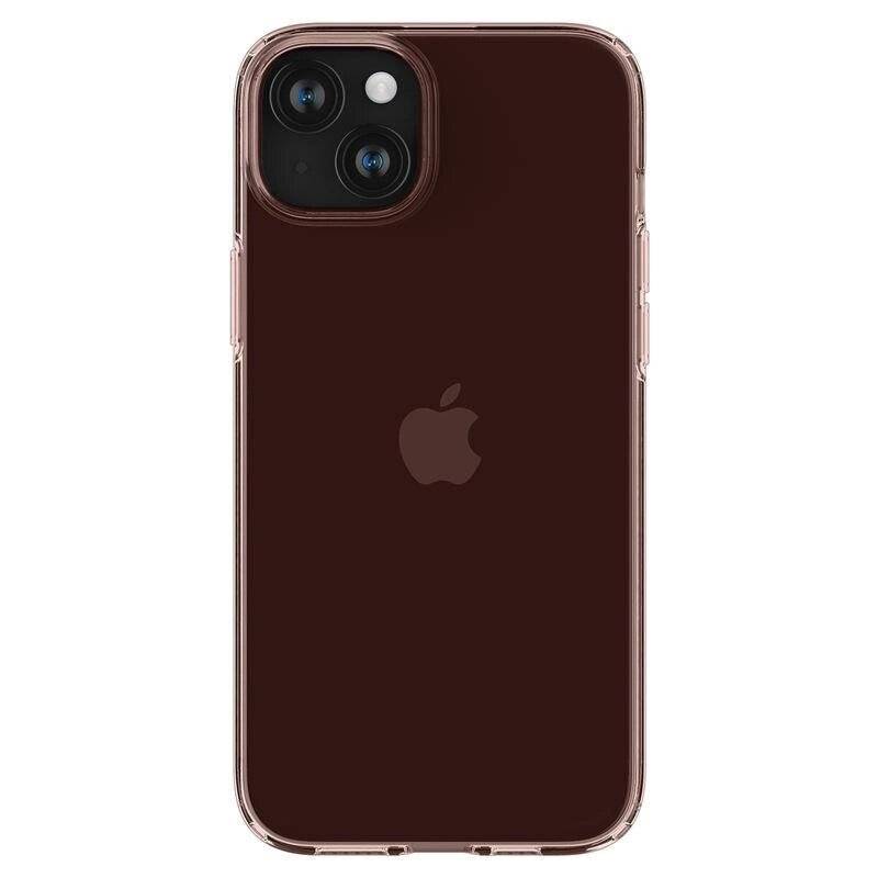 Spigen Crystal Flex Hülle iPhone 15 Plus – rosa transparent-3