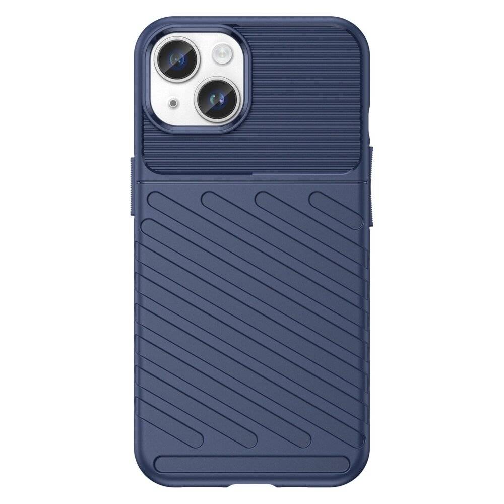 Thunder Case iPhone 14 blaue gepanzerte Hülle-1