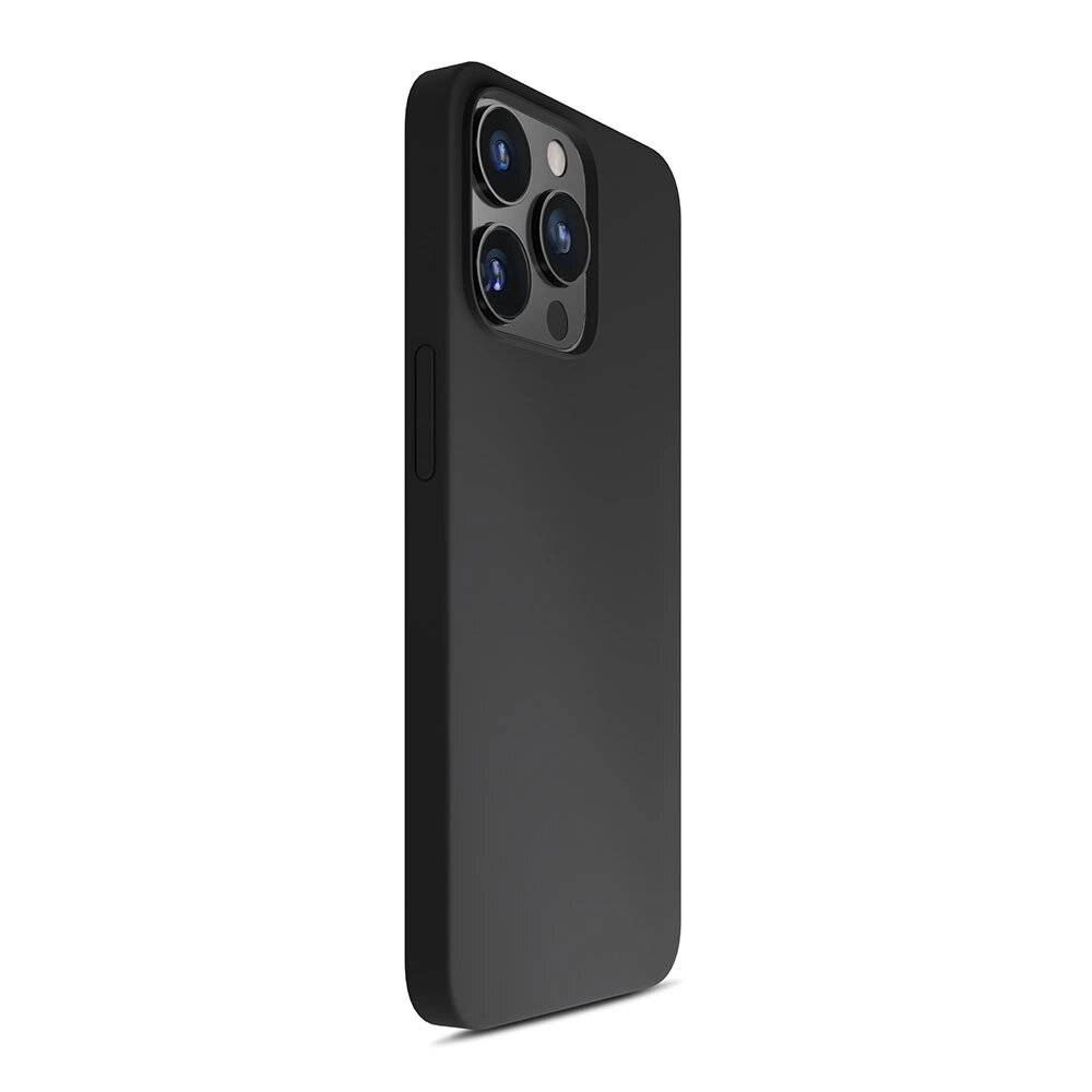 iPhone 13 Pro Max Serie 3mk Silikonhülle - Schwarz-1