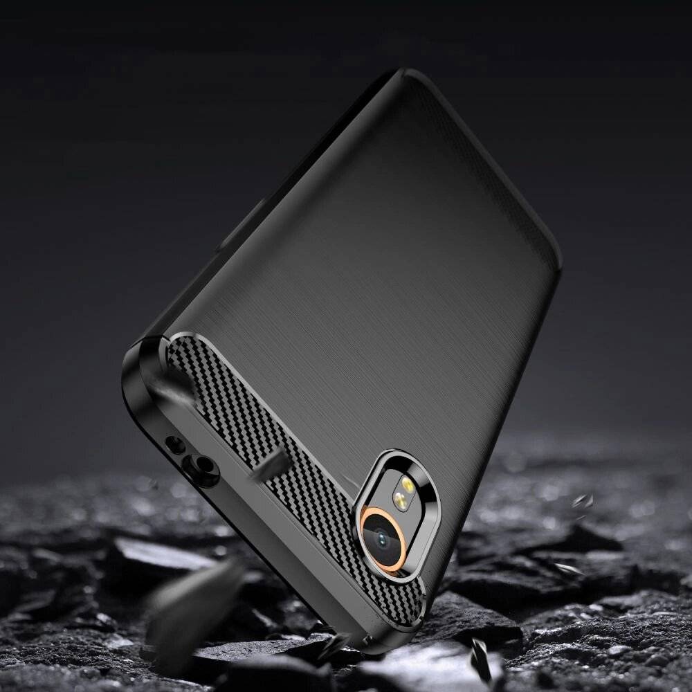 Tech-Protect TPUCarbon-Hülle Samsung Galaxy XCover 7 - Schwarz-4