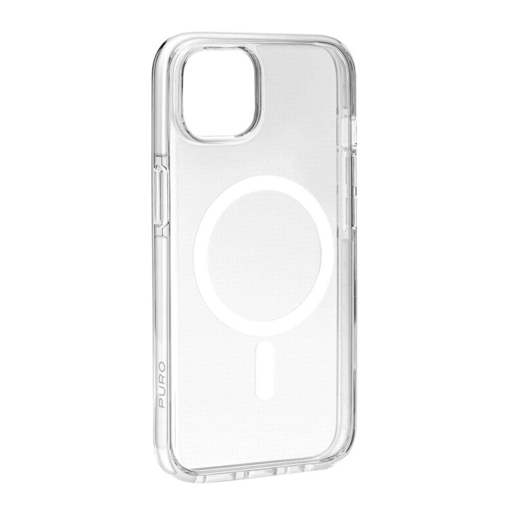 Preisbild für Puro Lite Mag Pro MagSafe Silikonhülle iPhone 15 – transparent