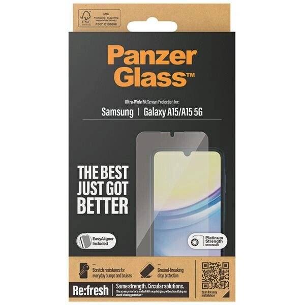 Symbolbild für PanzerGlass Samsung Galaxy new A14 A14 5G UWF - Kompatibel zu Galaxy A15 - A15 5