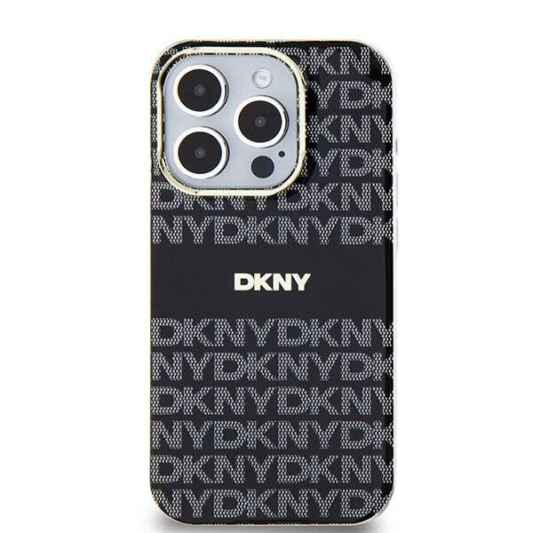 DKNY IML Mono & Stripe MagSafe Hülle iPhone 14 Pro Max – Schwarz-2