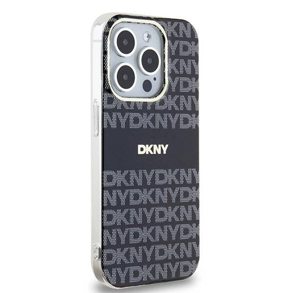 DKNY IML Mono & Stripe MagSafe Hülle iPhone 14 Pro Max – Schwarz-3