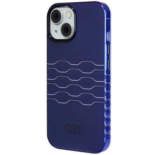 Audi IML MagSafe Hülle iPhone 15 / 14 13 - blau-1