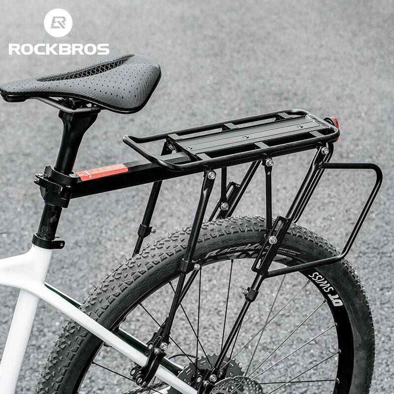 Rockbros 33210004001 Fahrradträger Ablage – Schwarz-2