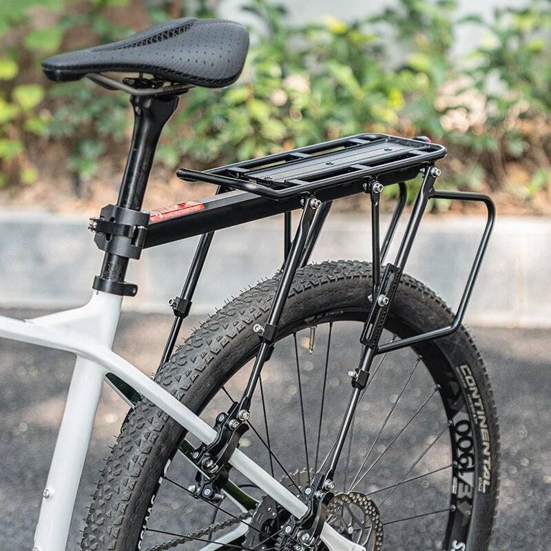 Rockbros 33210004001 Fahrradträger Ablage – Schwarz-3