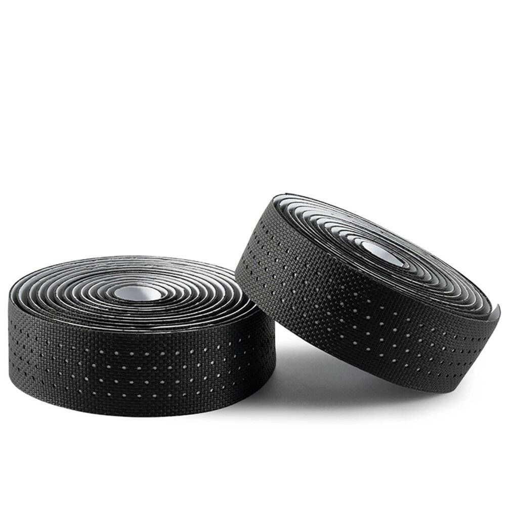 Rockbros Lenkerband Perforiert Silikon - Schwarz-5