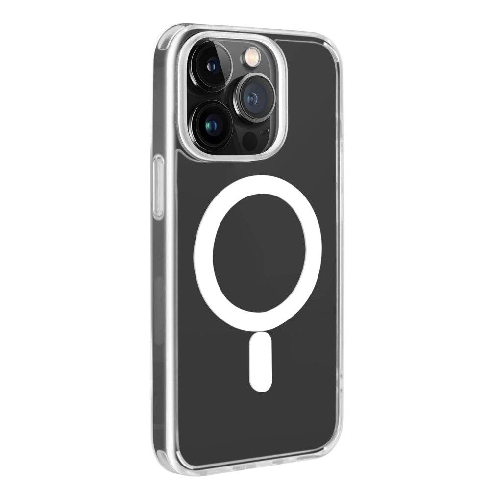 Puro Lite Mag MagSafe Silikonhülle iPhone 14 Pro – transparent-5