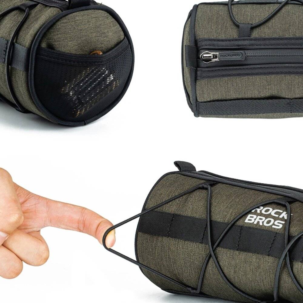 Rockbros 30110049001 Fahrradlenkertasche 2 l - Grün-2