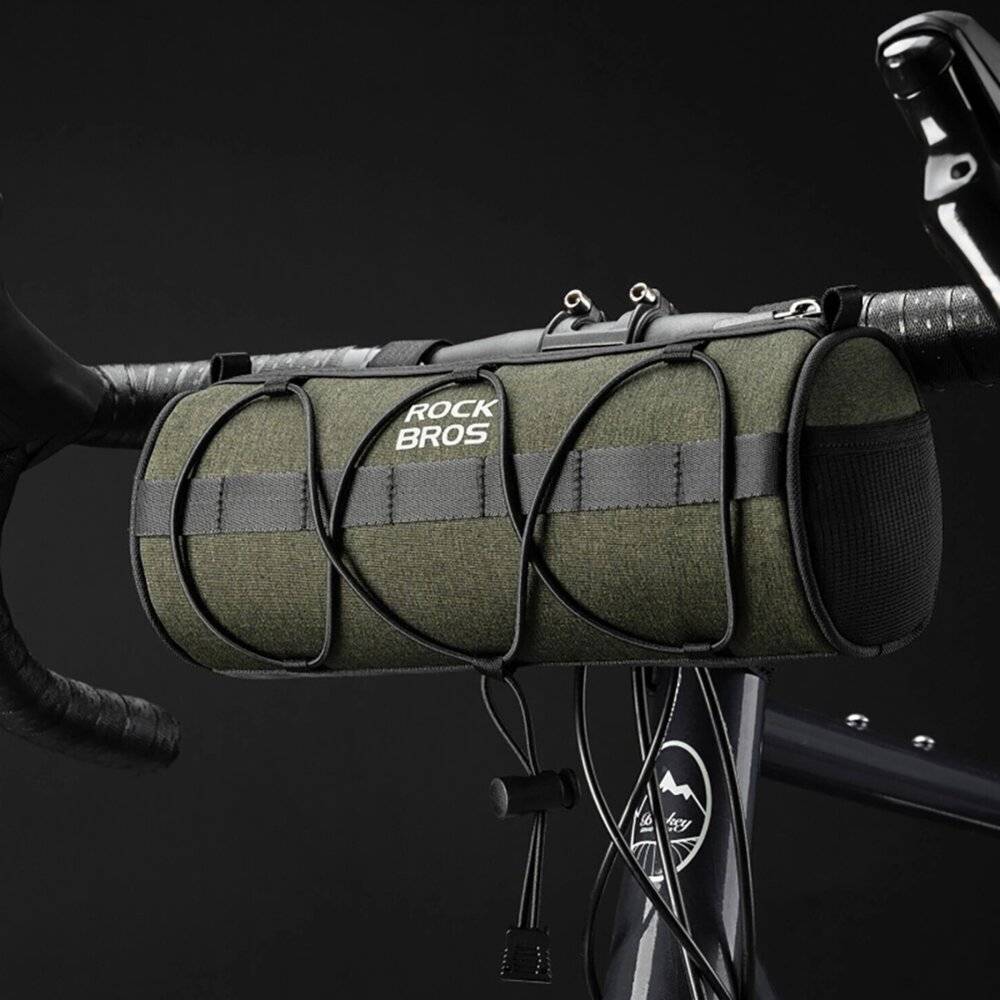Rockbros 30110049001 Fahrradlenkertasche 2 l - Grün-3