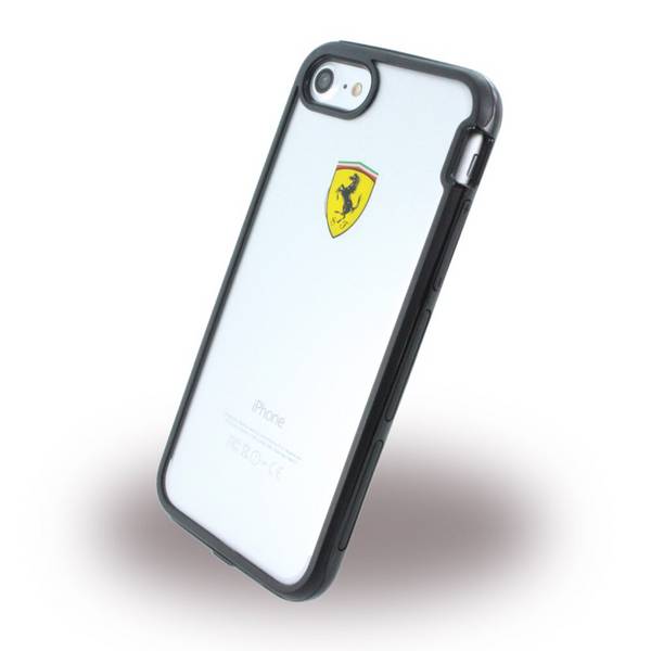 Ferrari - Racing Shockproof FEHCP7TR3 - Handyhülle - iPhone 7, 8 - Transparent