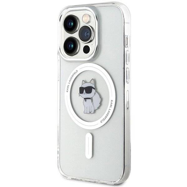 Karl Lagerfeld IML Choupette MagSafe Hülle iPhone 14 Pro Max – transparent-1