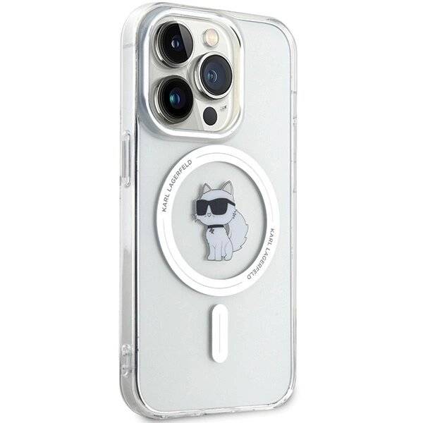Karl Lagerfeld IML Choupette MagSafe Hülle iPhone 14 Pro Max – transparent-3