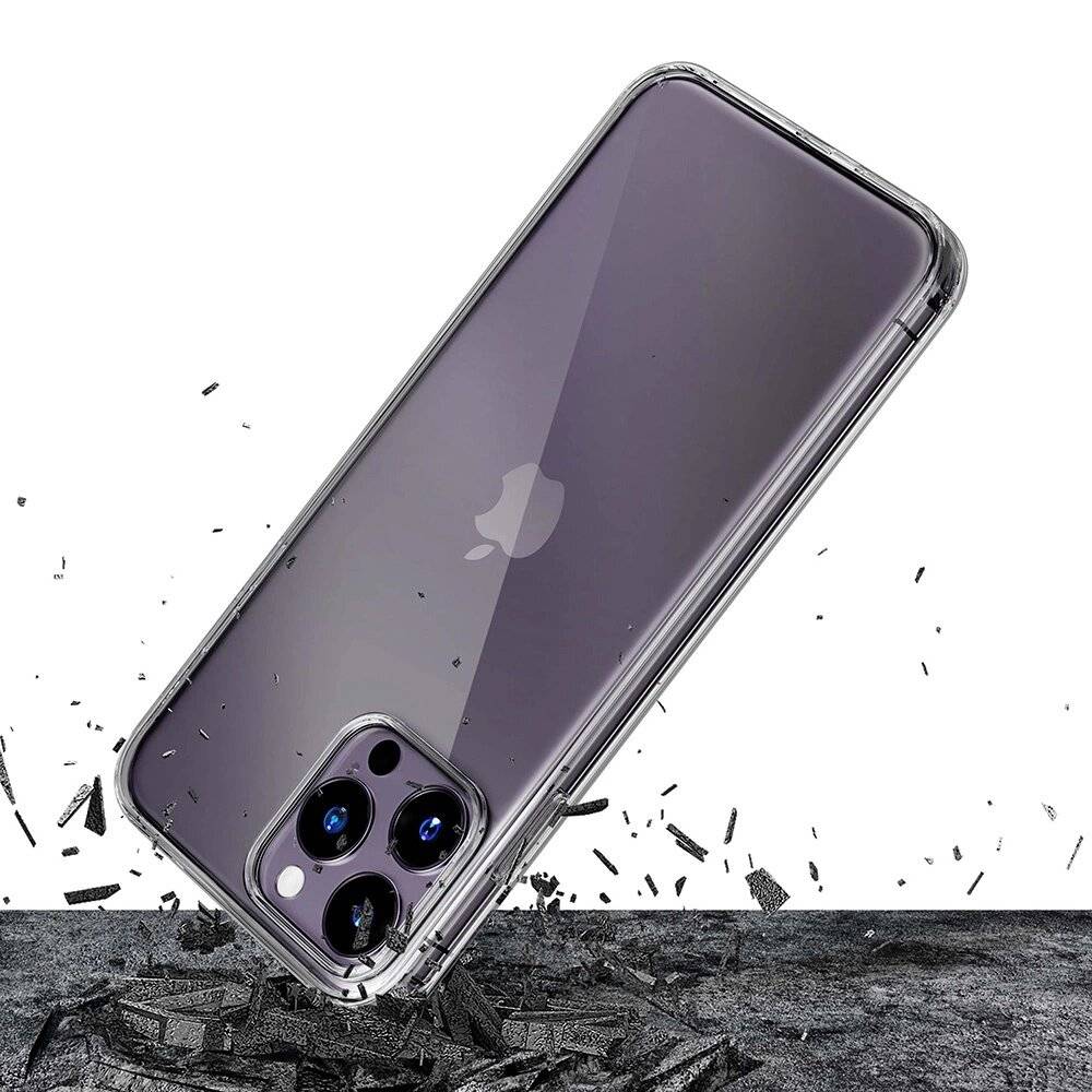 iPhone 14 Pro Silikonhülle 3mk Clear Case Serie-1