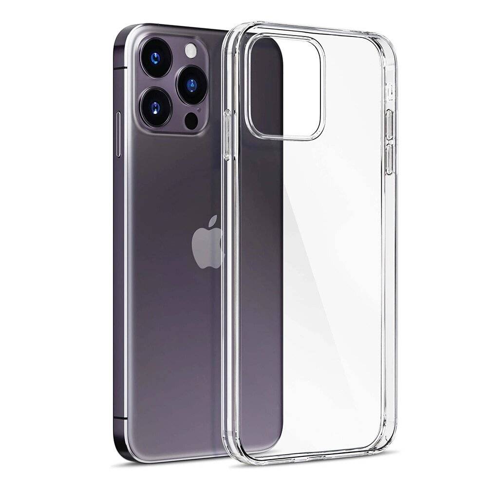 iPhone 14 Pro Silikonhülle 3mk Clear Case Serie-2
