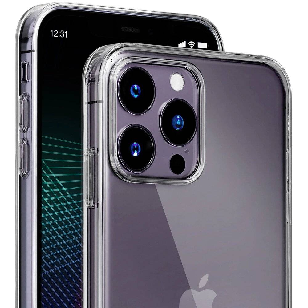 iPhone 14 Pro Silikonhülle 3mk Clear Case Serie-3