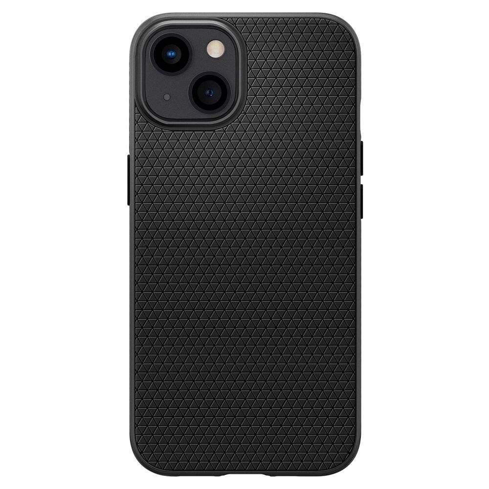 Spigen Liquid Air Hülle iPhone 13 – Mattschwarz-1
