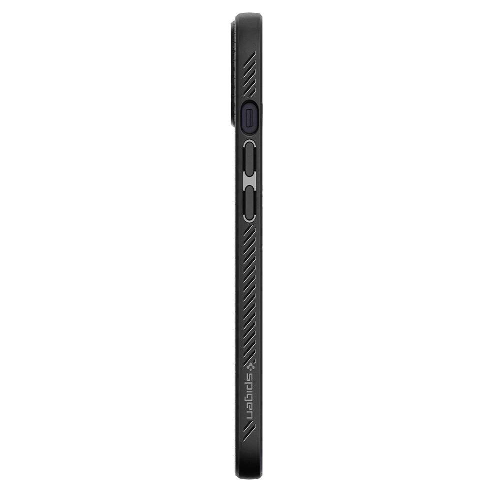 Spigen Liquid Air Hülle iPhone 13 – Mattschwarz-4