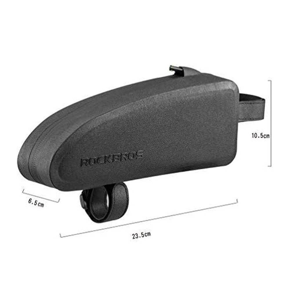 Rockbros AS-019-1 Fahrradrahmentasche wasserdicht 1,6 l - Schwarz-1