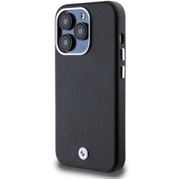 BMW Signature Wrapped Metal MagSafe Hülle iPhone 14 Pro Max – Schwarz-2