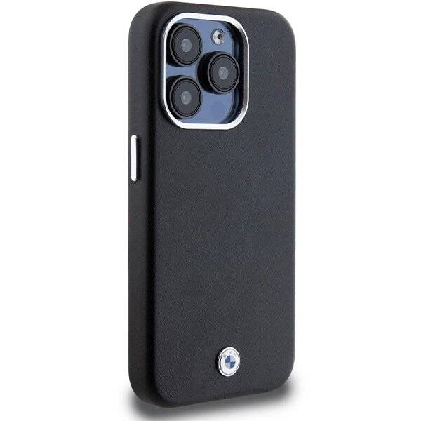 BMW Signature Wrapped Metal MagSafe Hülle iPhone 14 Pro Max – Schwarz-4