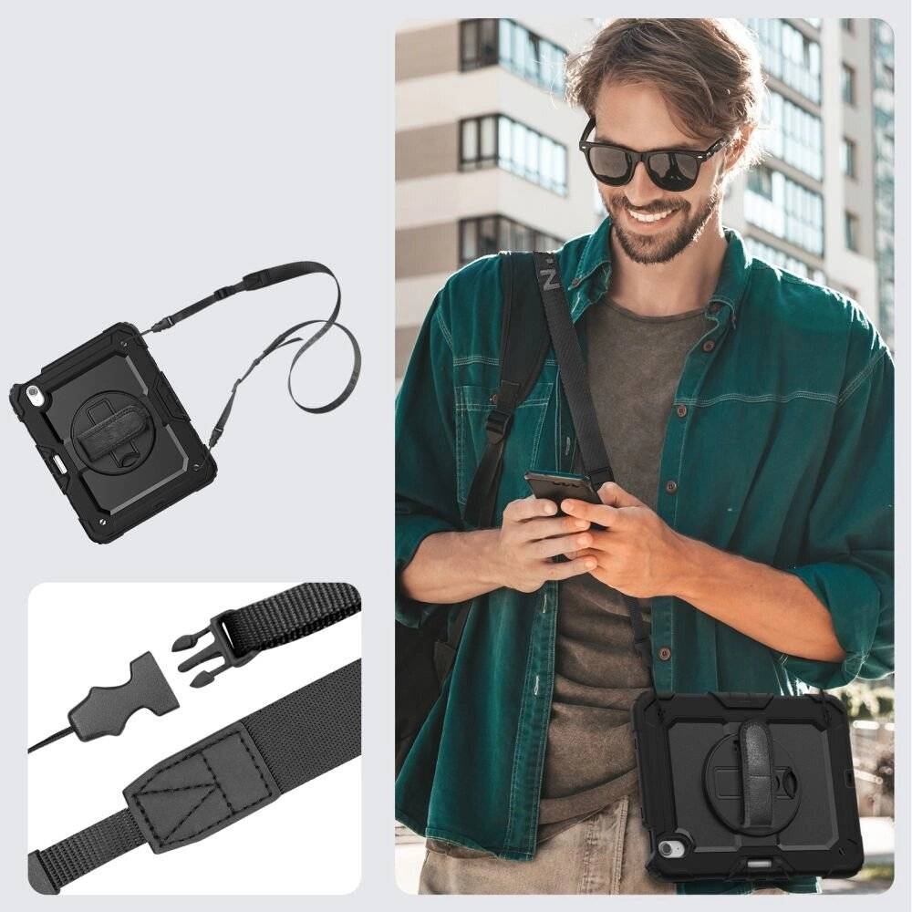 Tech-Protect Solid360 Hülle iPad Air 11″ 2024 - Schwarz-1