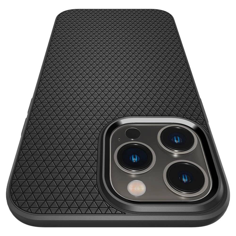 Spigen Liquid Air Hülle iPhone 14 Pro – Mattschwarz-2