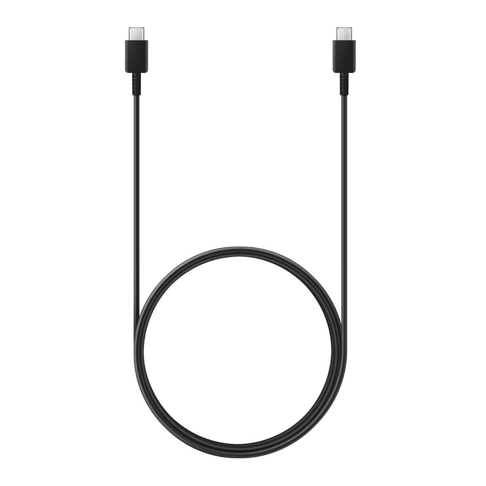 Samsung EP-DX310JBE USB-C - 3A Kabel 1,8m Bulk Ersatzverpackung schwarz-0