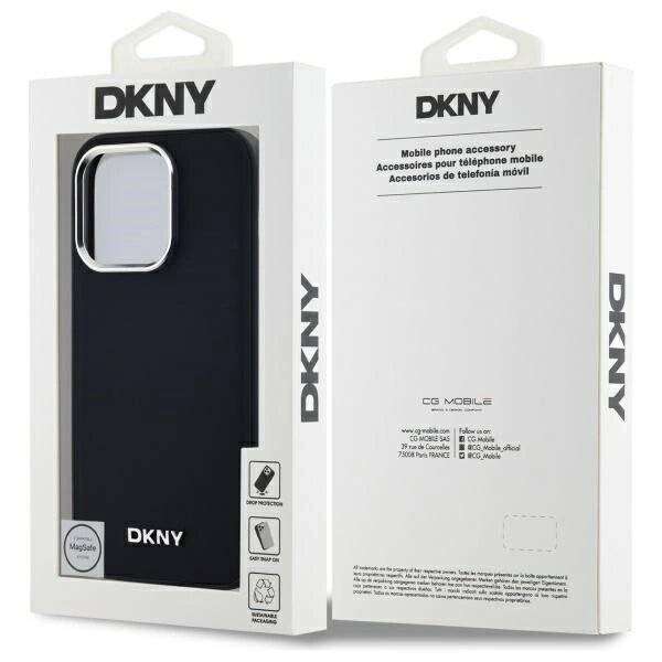 DKNY Plain Logo MagSafe Hülle iPhone 14 Pro – Schwarz-1