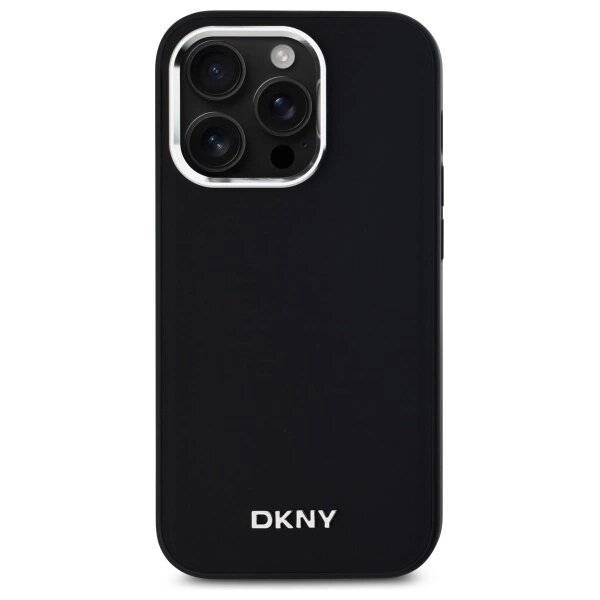 DKNY Plain Logo MagSafe Hülle iPhone 14 Pro – Schwarz-3