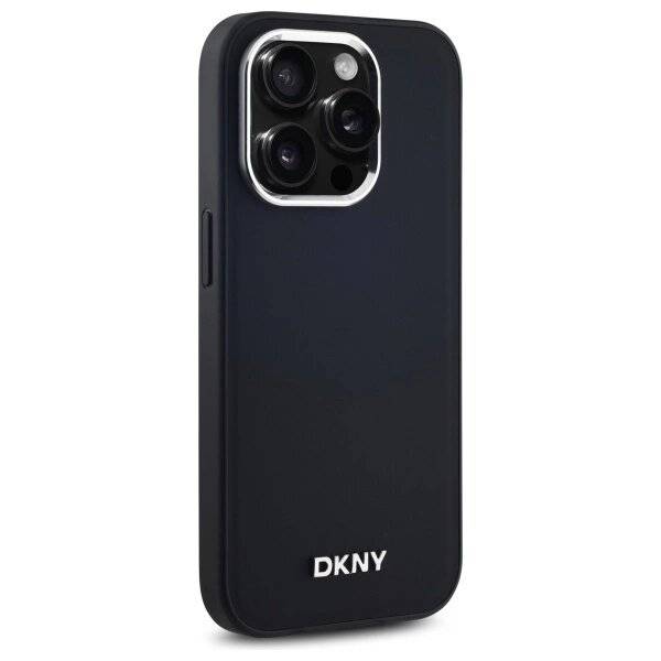 DKNY Plain Logo MagSafe Hülle iPhone 14 Pro – Schwarz-4