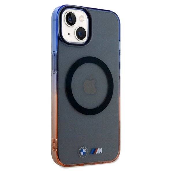BMW Gradient Bumper MagSafe Hülle iPhone 15 Plus / 14 – Grau-4