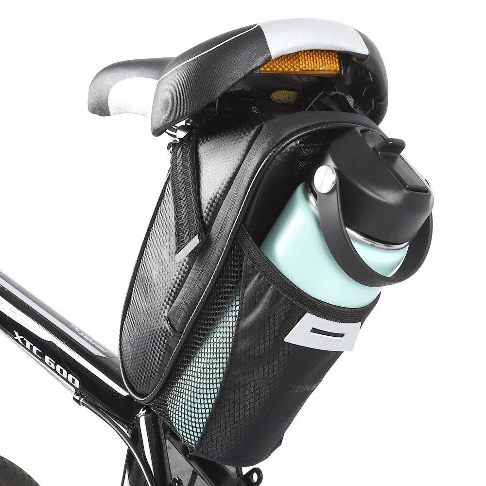 Wozinsky Fahrradsatteltasche 1,5 l schwarz WBB20BK-5