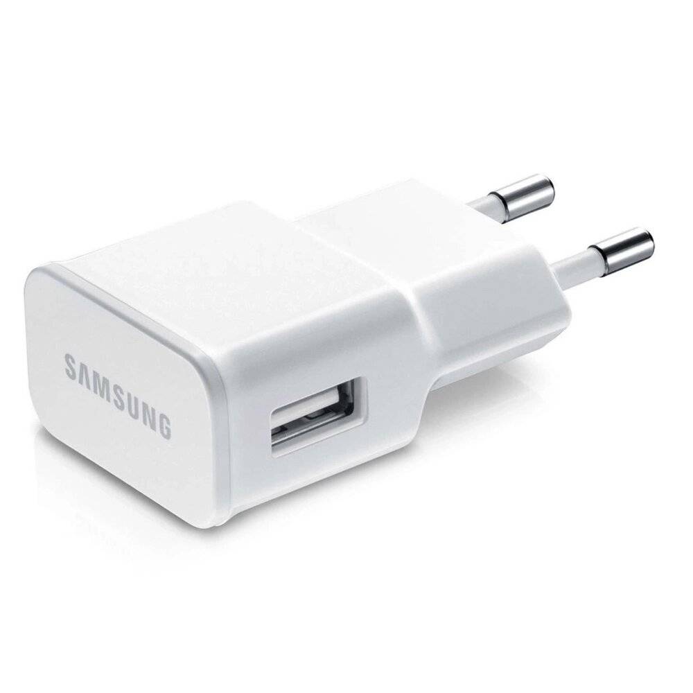 Samsung EP-TA50EWE 8W USB-A Wandladegerät OOB Bulk – Ersatzverpackung Weiß-0