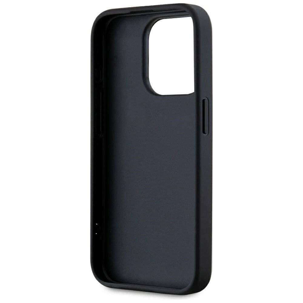 Karl Lagerfeld Saffiano Athleisure Stripes Cord iPhone 15 Pro Max Hülle - Rosa-2