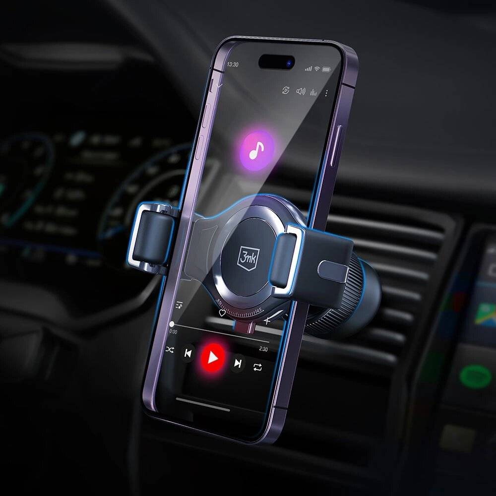 3mk Memo Hug Autotelefonhalter Lüftungsschlitze – Schwarz-1