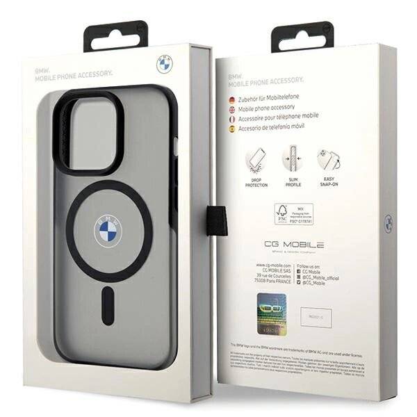 BMW IML Signature MagSafe Case iPhone 15 Pro – Schwarz-1