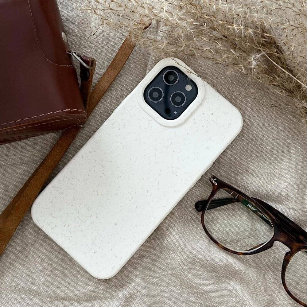 Eco Case Hülle iPhone 11 Pro Max Silikonhülle Handyhülle Gelb-3