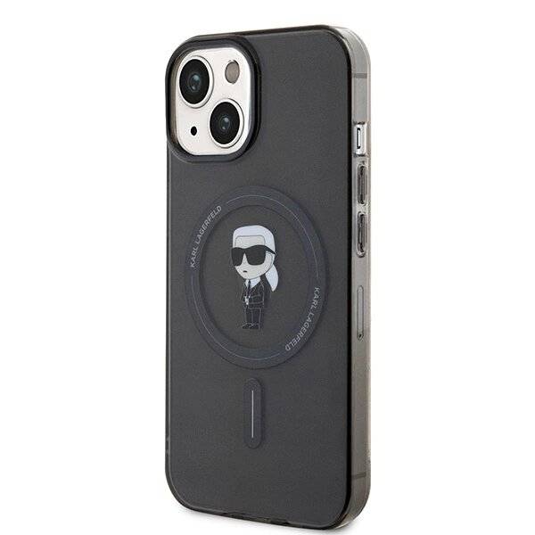 Karl Lagerfeld IML Ikonik MagSafe Hülle iPhone 15 – Schwarz-2
